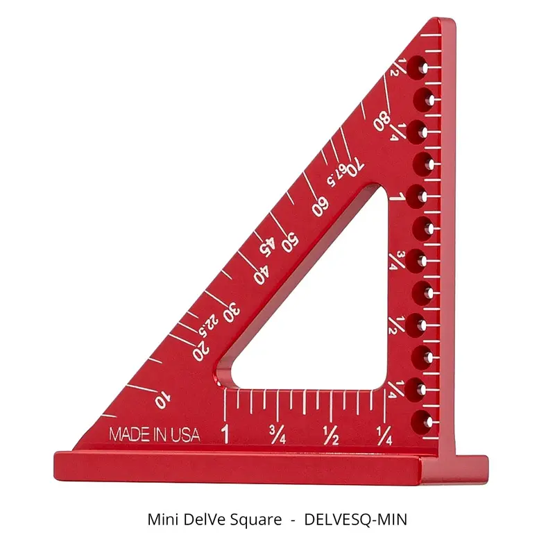 Woodpeckers DELVESQ-MIN Mini DelVe Square (PROMO)