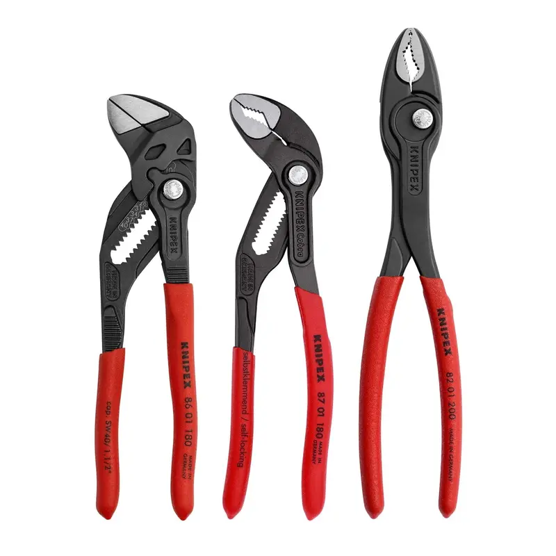Knipex 9K 00 80 156 US 3-Piece Top Selling Pliers Set