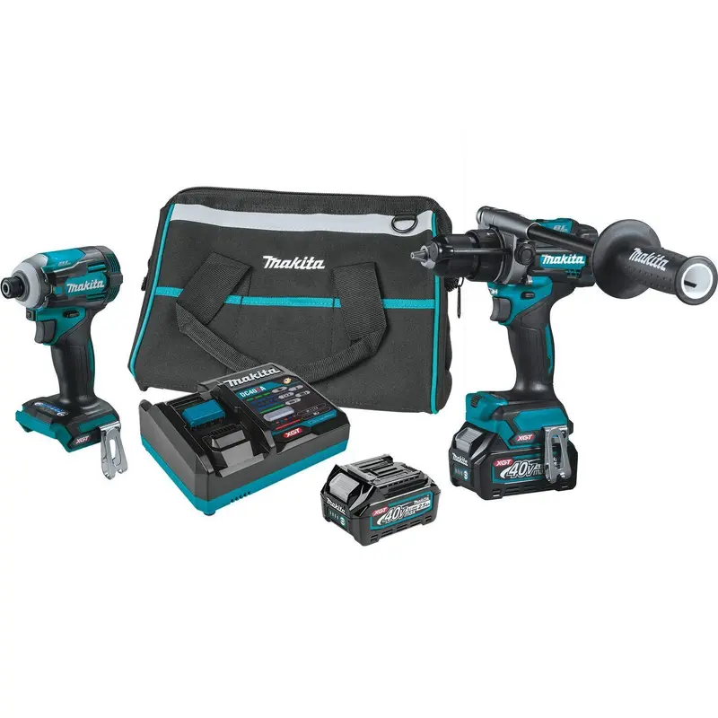 Makita 40V max XGT Brushless Cordless 2-Pc. Combo 2.5Ah Kit with Battery