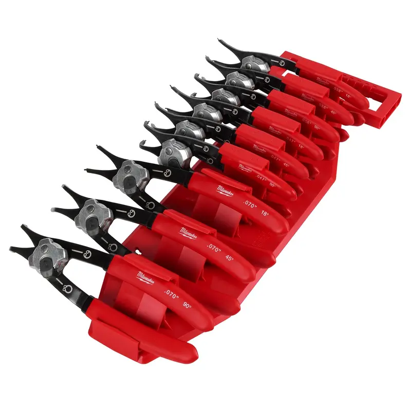 Milwaukee 48-22-6539 9PC SNAP RING PLIERS SET