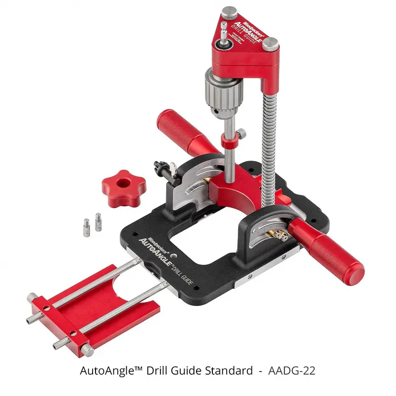 Woodpeckers AADG-22 AutoAngle Drill Guide Standard Set