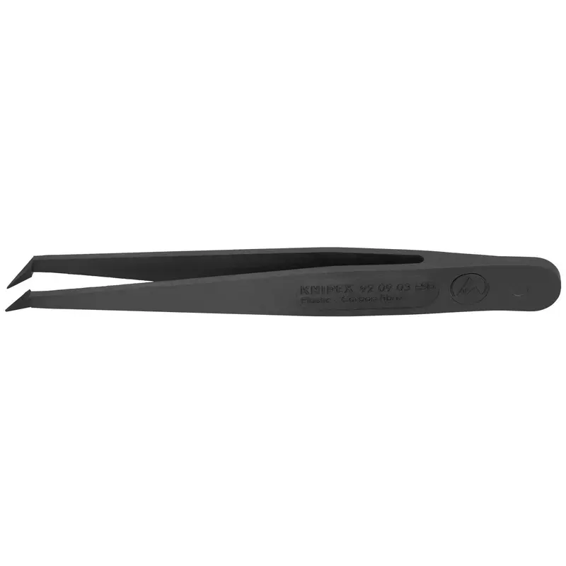 Knipex 92 09 03 ESD Plastic Gripping Tweezers-Pointed Tips-ESD