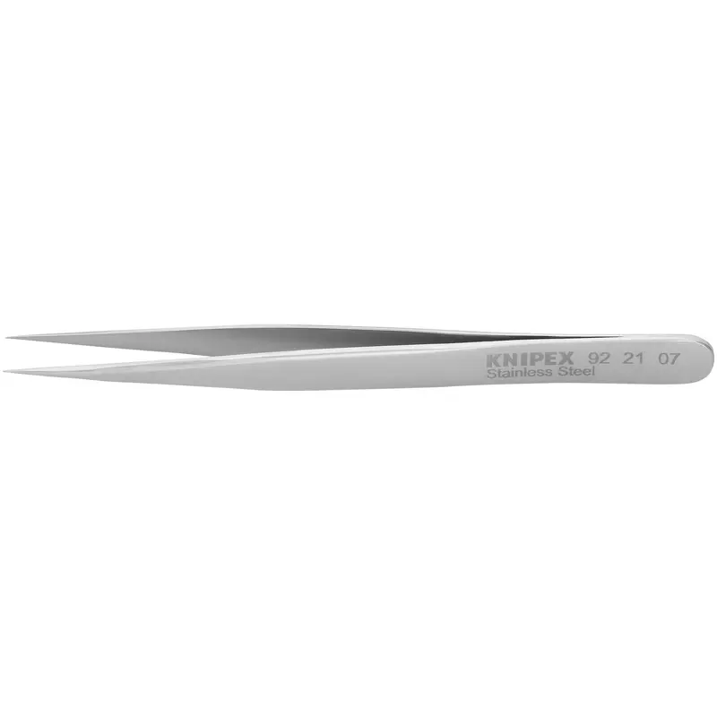Knipex 92 21 07 Stainless Steel Gripping Tweezers-Needle Point Tips