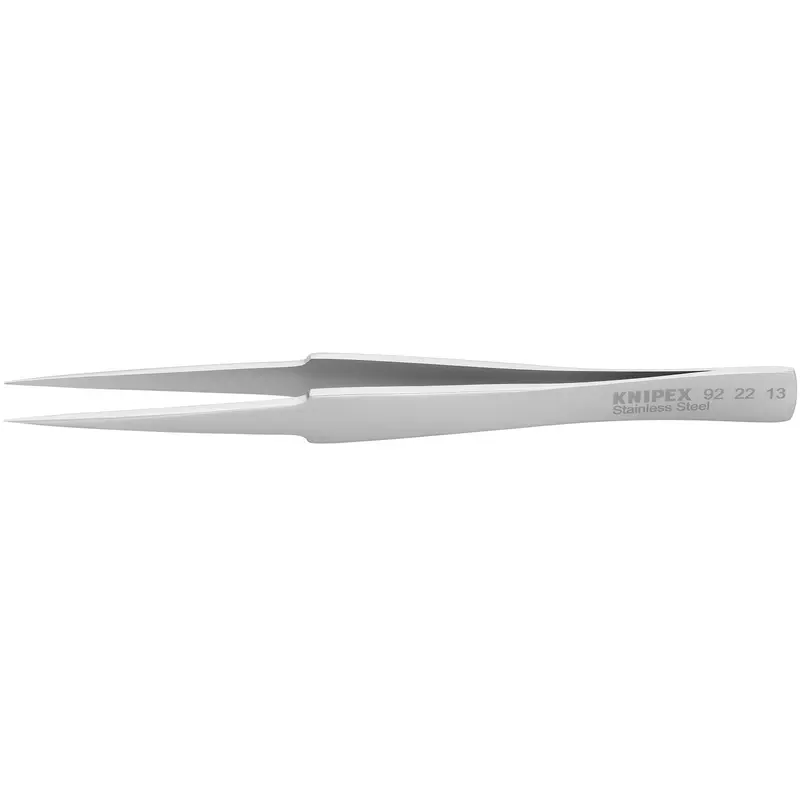 Knipex 92 22 13 Stainless Steel Gripping Tweezers-Pointed Tips