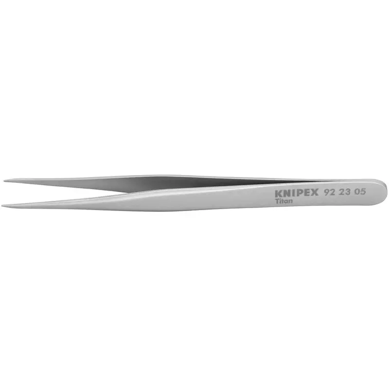 Knipex 92 23 05 Titanium Gripping Tweezers-Pointed Tips