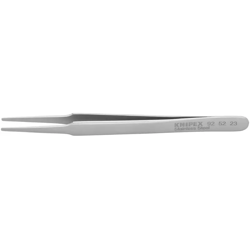 Knipex 92 52 23 Stainless Steel Gripping Tweezers-Blunt Tips