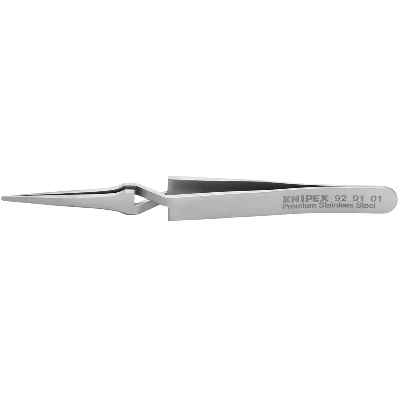 Knipex 92 91 01 Premium Stainless Steel Gripping Tweezers-Replaceable Tips