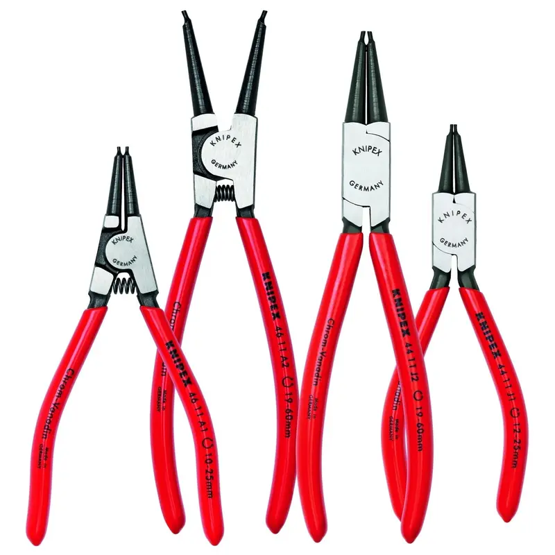 Knipex 9K 00 19 51 US 4 Pc Snap Ring Set In Pouch