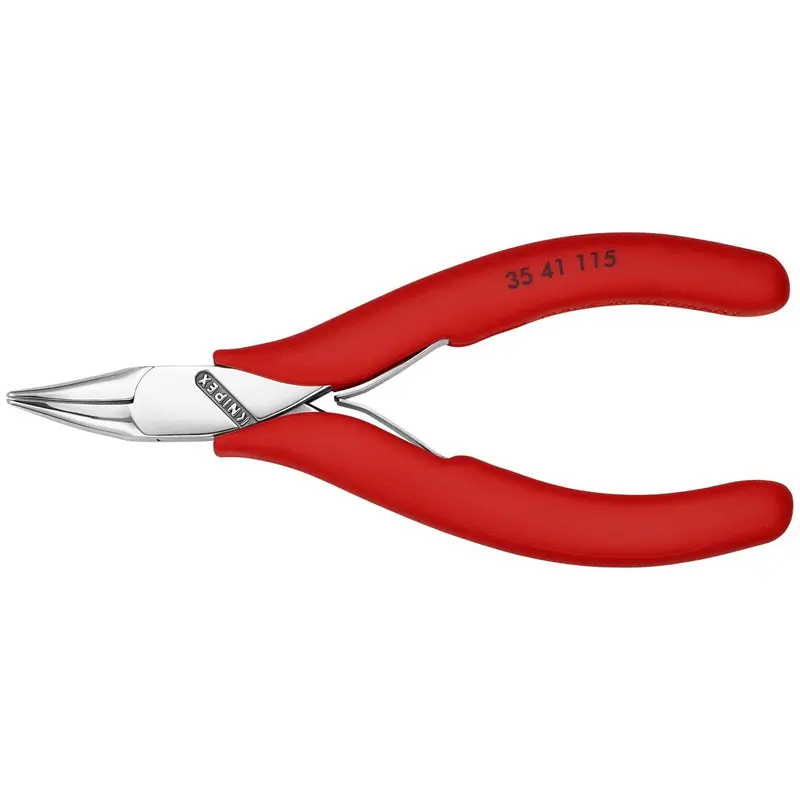 Knipex 35 41 115 Electronics 45 Angled Pliers-Half Round Tips