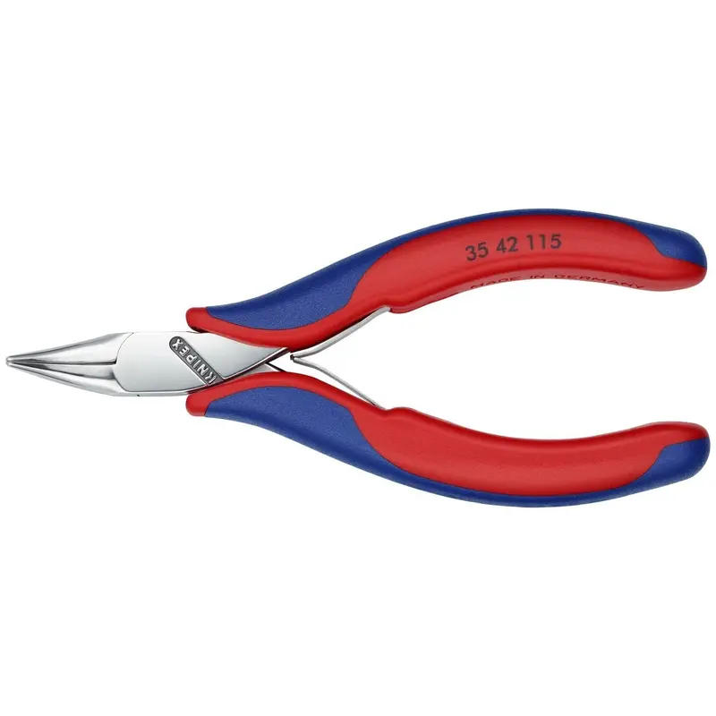 Knipex 35 42 115 Electronics 45 Angled Pliers-Half Round Tips