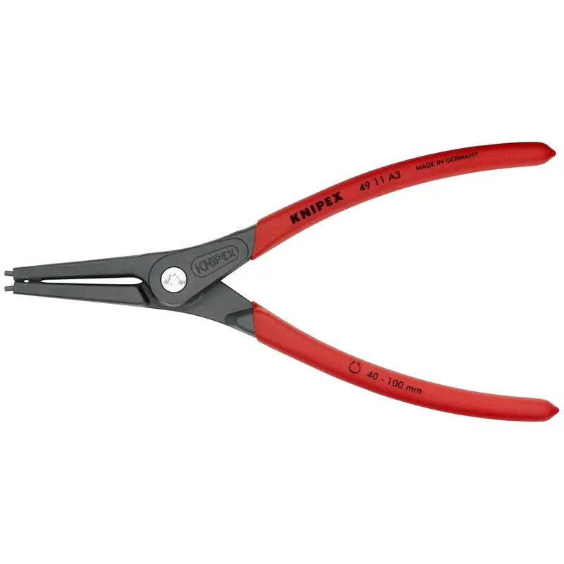 Knipex 49 11 A3 External Precision Snap Ring Pliers