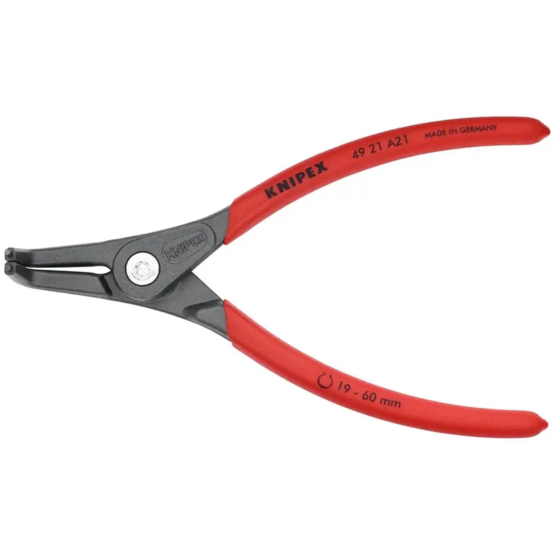 Knipex 49 21 A21 External 90 Angled Precision Snap Ring Pliers