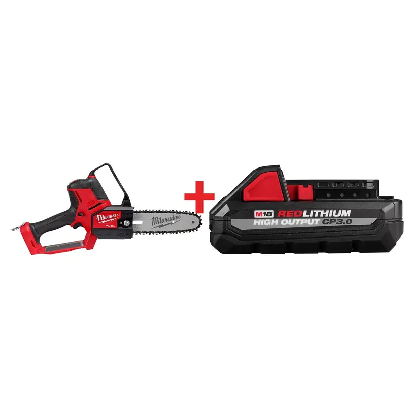 Milwaukee M18 FUEL HATCHET 8" Pruning Saw with M18 CP 3.0Ah Battery