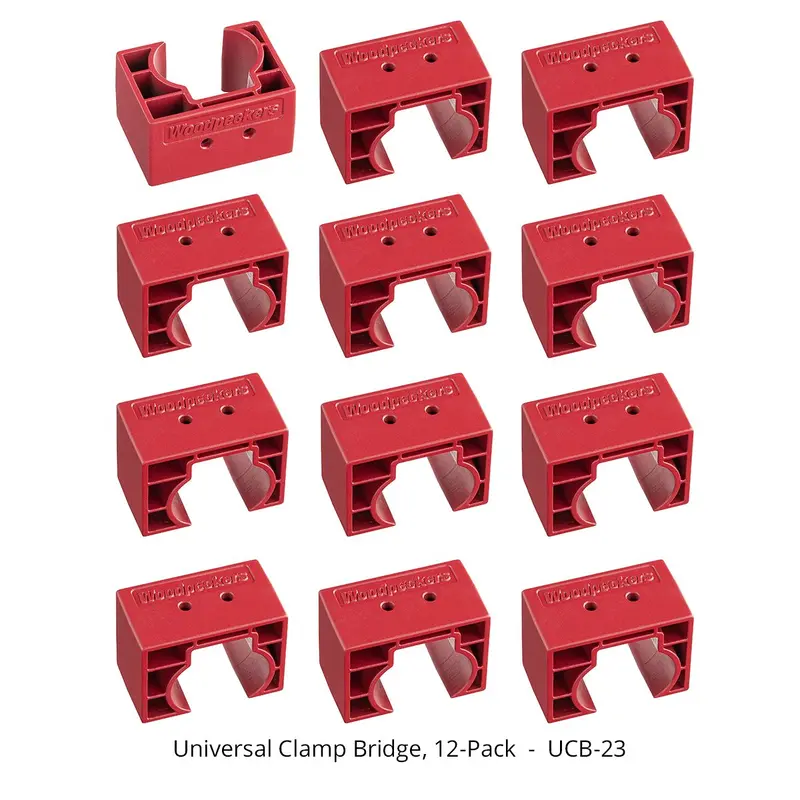 Woodpeckers UCB-23 12-Piece Universal Clamp Bridge Set