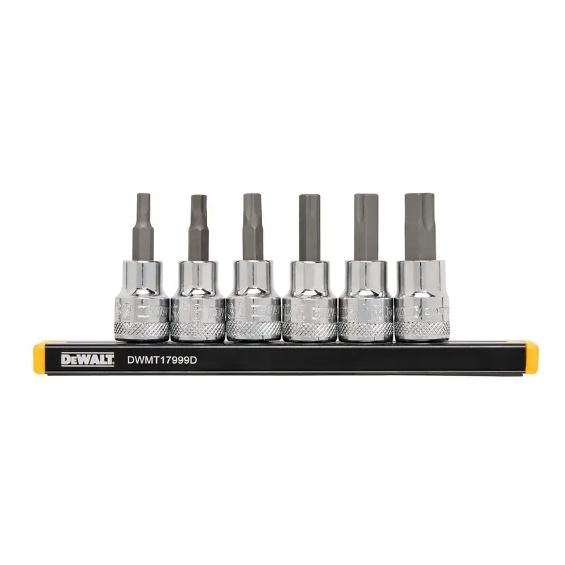 DeWalt DWMT17000 6-Piece 3/8 in. Drive SAE Hex Bit Socket Set