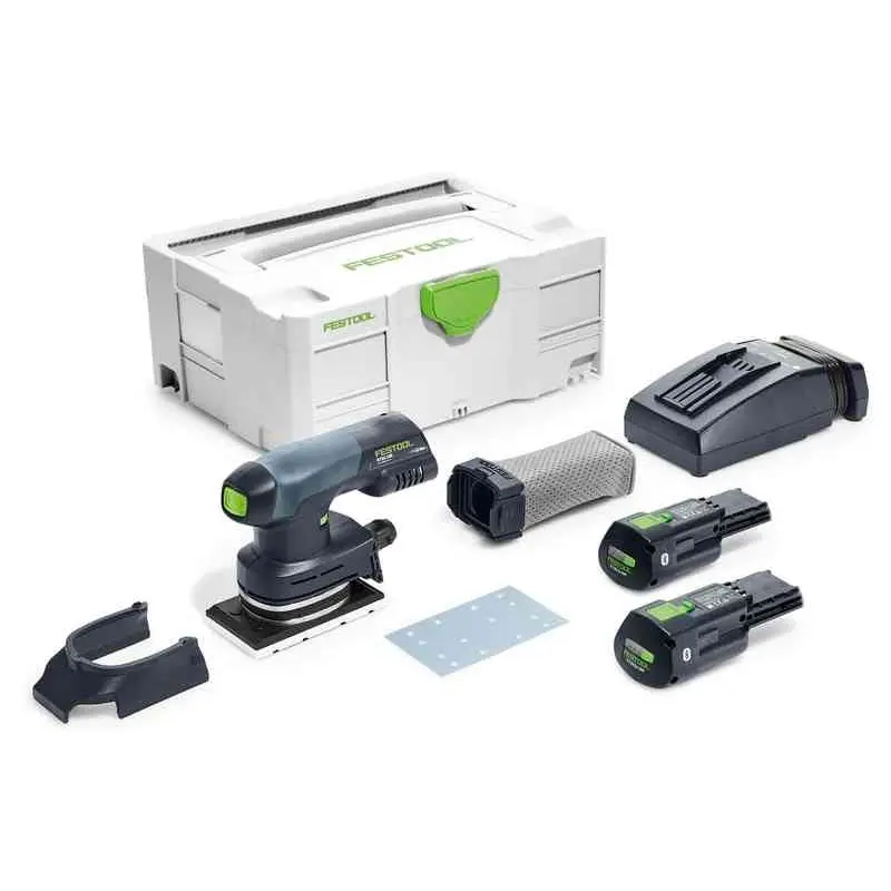 Festool 577688 RTSC 400 18V Brushless Hybrid Cordless Sander Bluetooth 3.1Ah PLUS