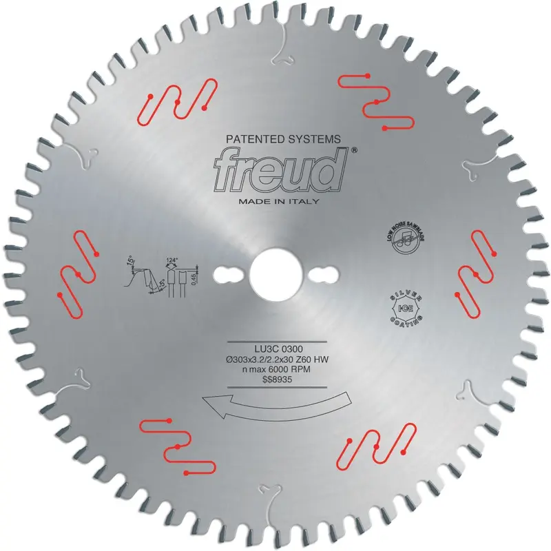 Freud LU3C03 303mm Panel Sizing Saw Blade for Sliding Table Saws