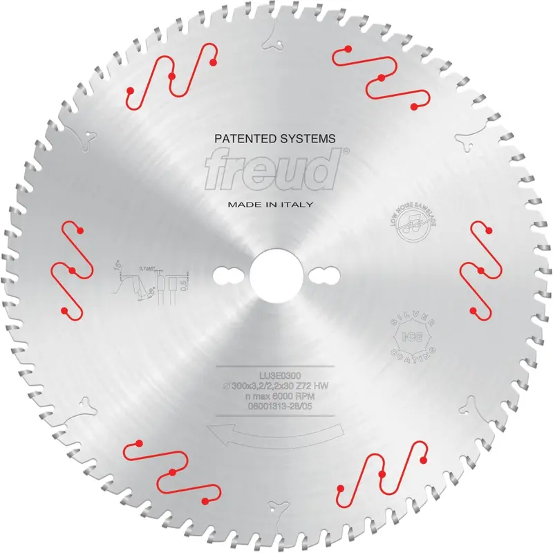 Freud LU3E03 300mm Panel Sizing Saw Blade for Sliding Table Saws
