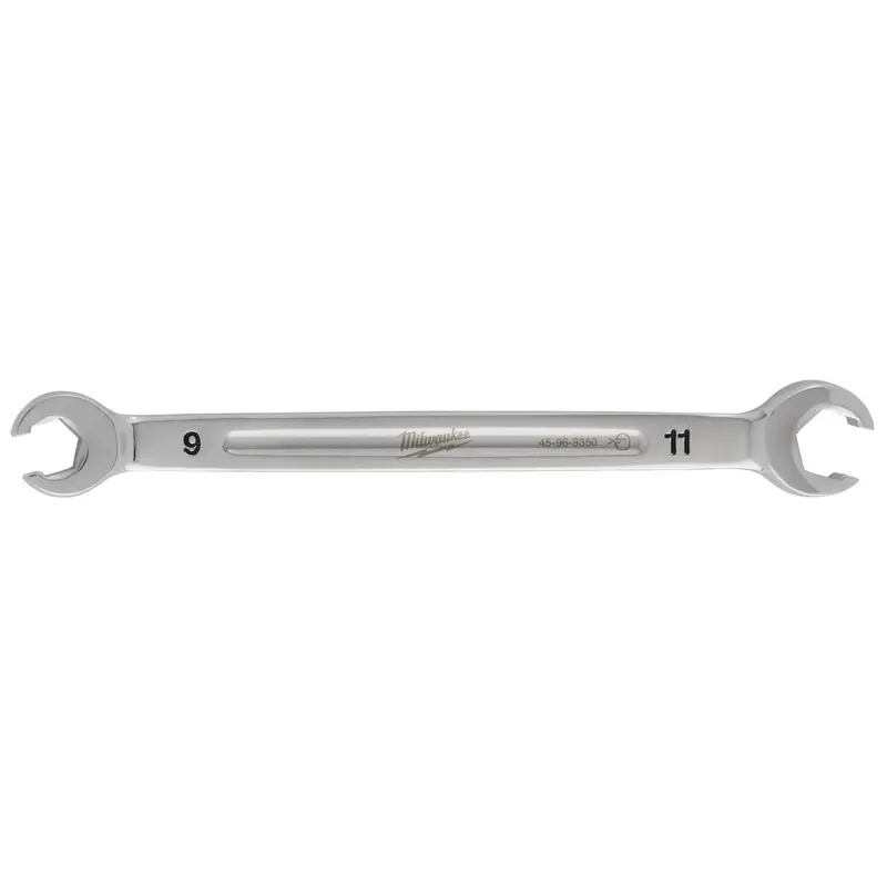 Milwaukee 45-96-8350 9mm X 11mm Double End Flare Nut Wrench