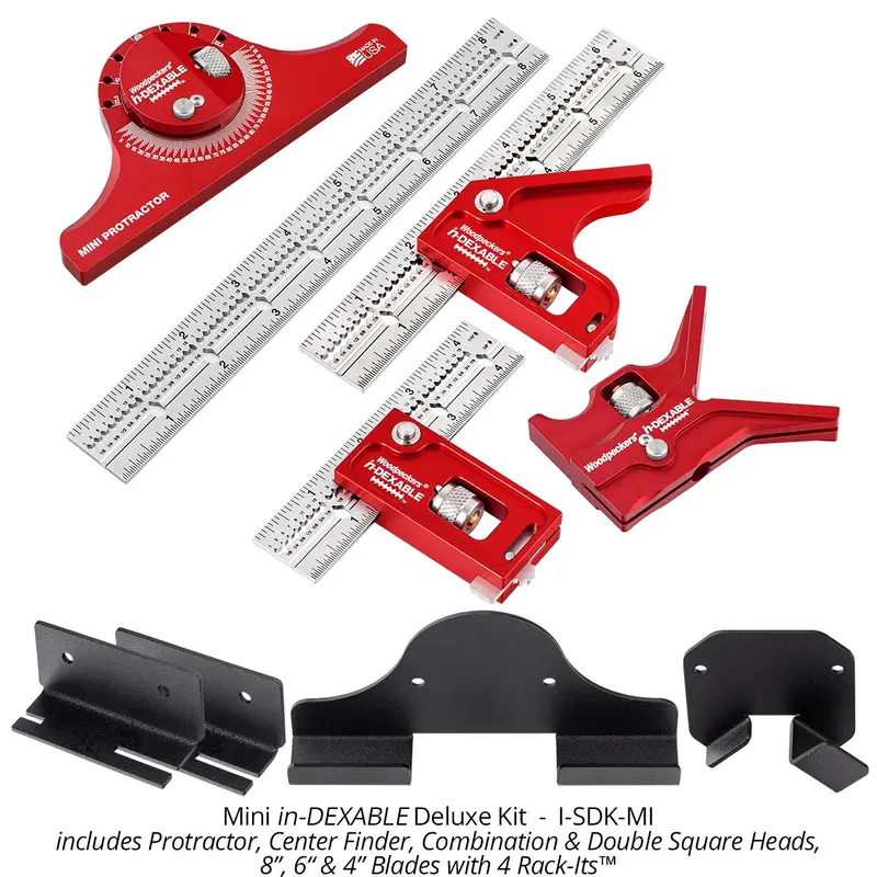 Woodpeckers I-SDK-MI Mini in-DEXABLE Square Deluxe Kit
