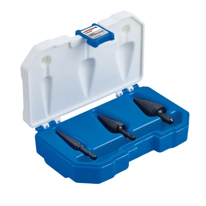 Lenox 30889889 VARI-BIT 3-Piece Step Drill Bit Kit