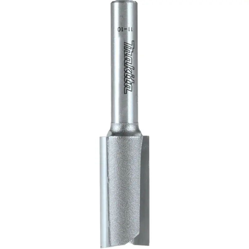 Makita 733004-1A 7/16" Straight, 2 Flute, C.T. Router Bit, 1/4" Shank, 1" Cut