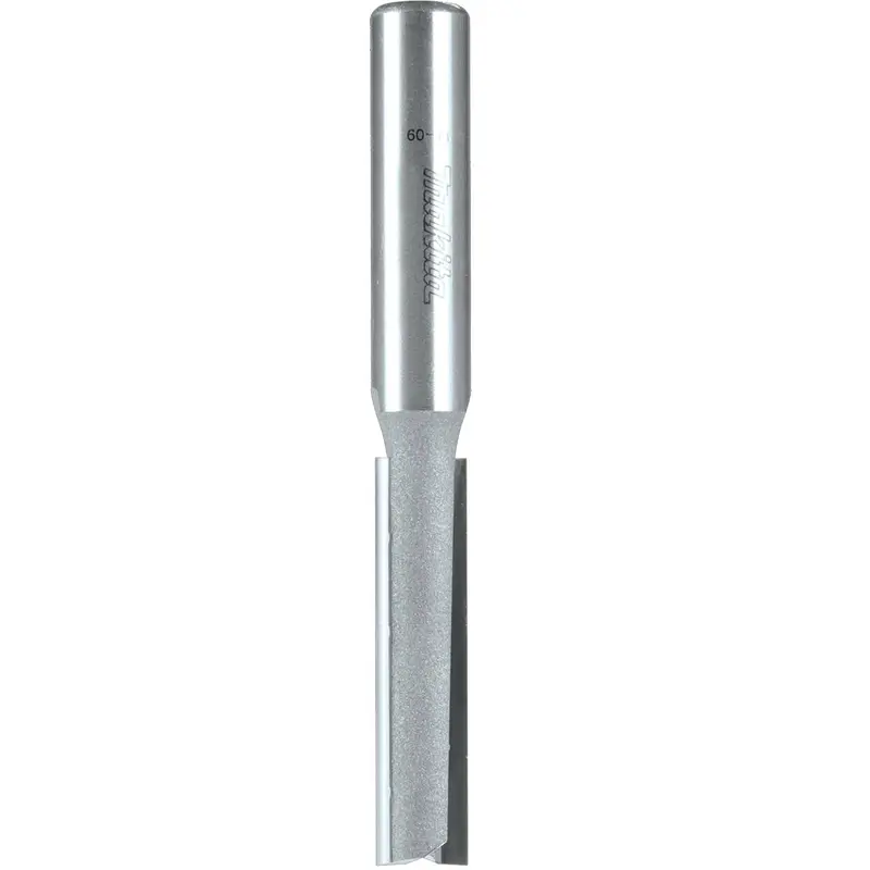 Makita 733005-6A 1/2" Straight, 2 Flute, C.T. Router Bit, 1/2" Shank, 1-1/4" Cut