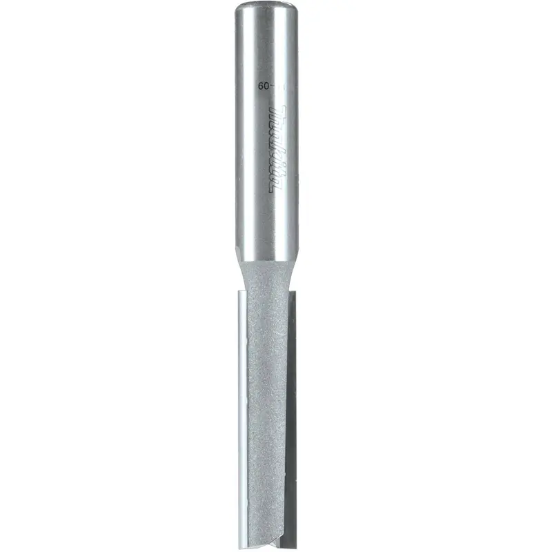 Makita 733006-6A 7/8" Straight, 2 Flute, C.T. Router Bit, 1/2" Shank, 1-1/4" Cut