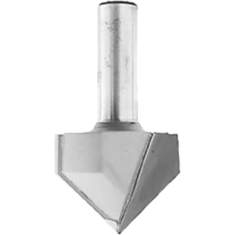 Makita 733009-5A Router Bit, 7/8" V.G., 2 Flute, 1/4" SH, C.T.