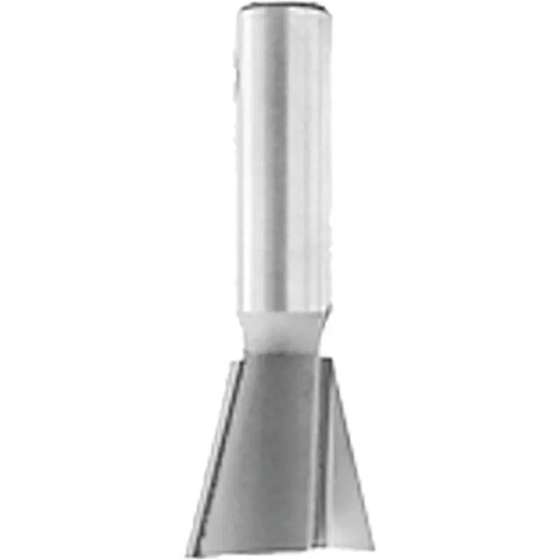 Makita 733009-6A Router Bit 1/2" 14 Dovetail, 2 Flute, 1/4" SH, C.T.