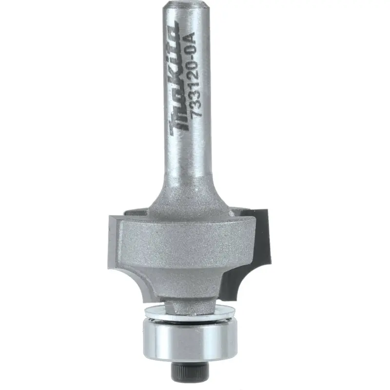 Makita 733120-0A 3/16" Corner Round, 2 Flute, C.T. Router Bit, 1/4" Shank