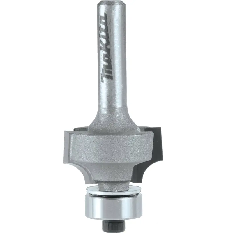 Makita 733120-8A Router Bit 1/2" Corner Round, 2 Flute, 1/4" SH, C.T.