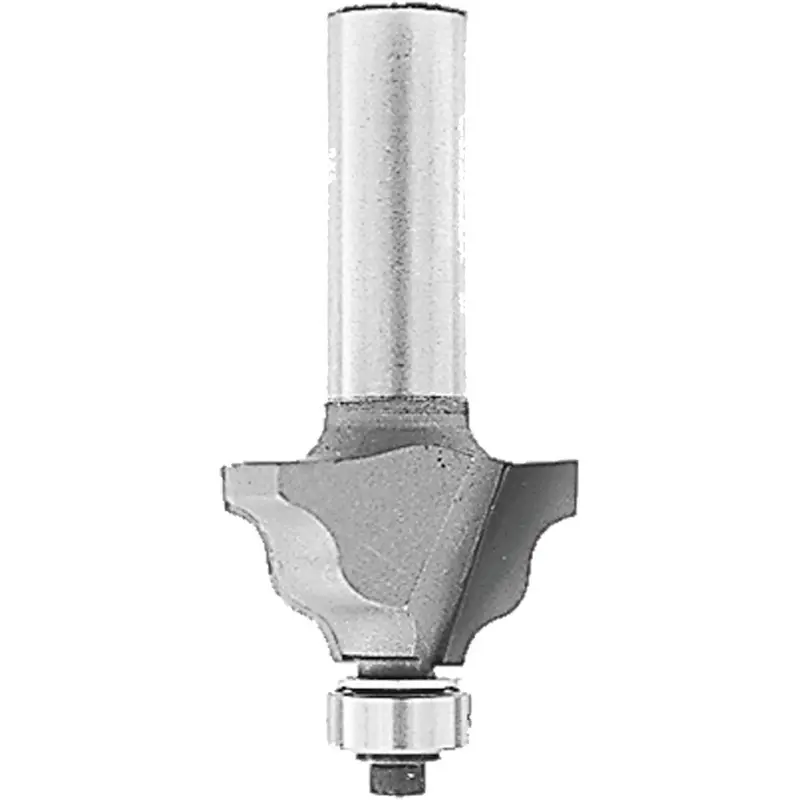 Makita 733125-6A Router Bit Wavy Edge, 2 Flute, 1/4" SH, C.T.