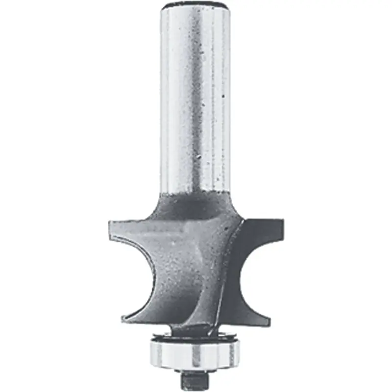 Makita 733125-8A Router Bit 1/8" Corner Bead, 2 Flute, 1/4" SH, C.T.