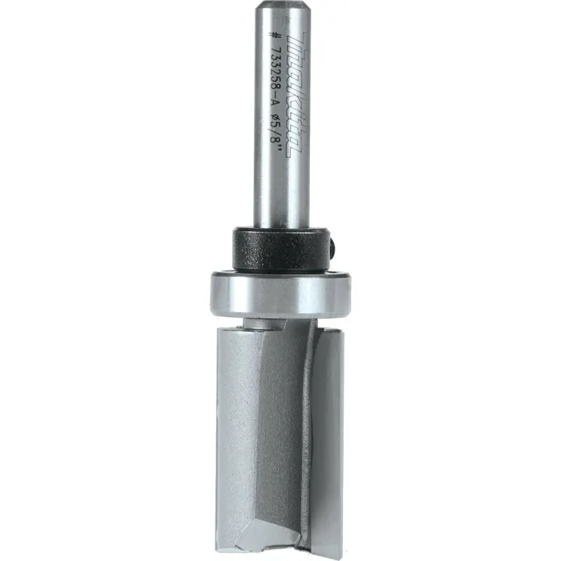 Makita 733258-A Router Bit 5/8" Top BB Straight, 2 Flute, 1/2" SH, C.T.