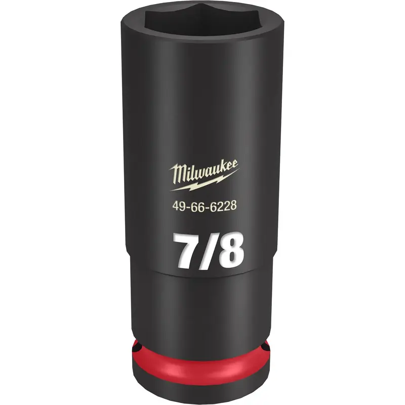 Milwaukee 49-66-6228 SHOCKWAVE Impact Duty 1/2-Inch Drive 7/8-Inch Deep 6 Point Socket
