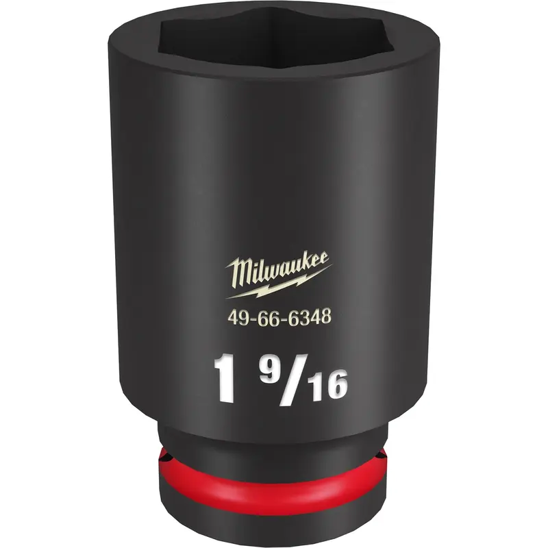 Milwaukee 49-66-6348 SHOCKWAVE Impact Duty 3/4-Inch Drive 1-9/16-Inch Deep 6 Point Socket