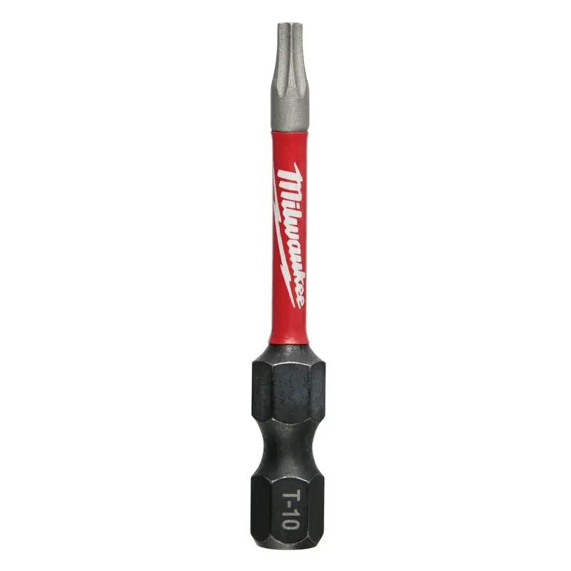 Milwaukee 48-32-4982 SHOCKWAVE 2-Inch T10 Impact Bit, 2-Pack