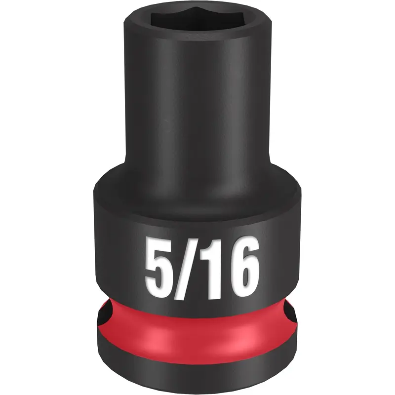 Milwaukee 49-66-6102 SHOCKWAVE Impact Duty 3/8-Inch Drive 5/16-Inch Standard 6 Point Socket
