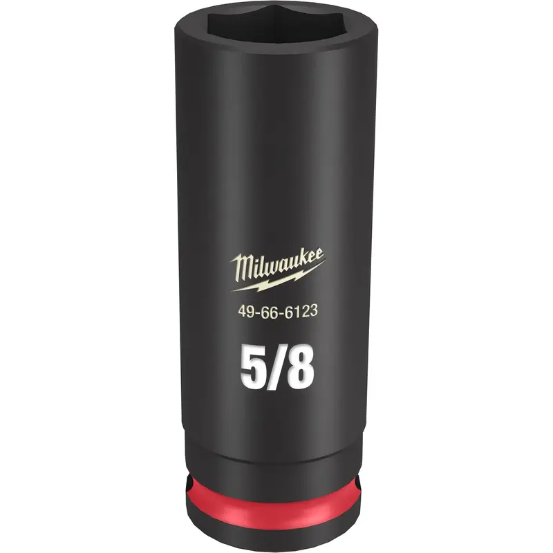 Milwaukee 49-66-6123 SHOCKWAVE Impact Duty 3/8-Inch Drive 5/8-Inch Deep 6 Point Socket