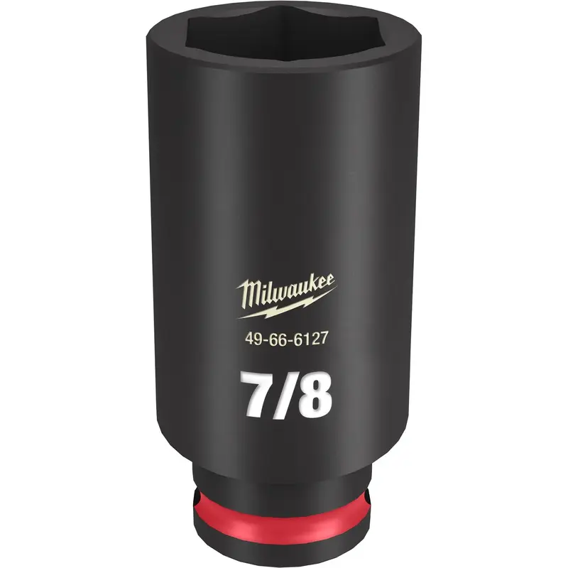 Milwaukee 49-66-6127 SHOCKWAVE Impact Duty 3/8-Inch Drive 7/8-Inch Deep 6 Point Socket