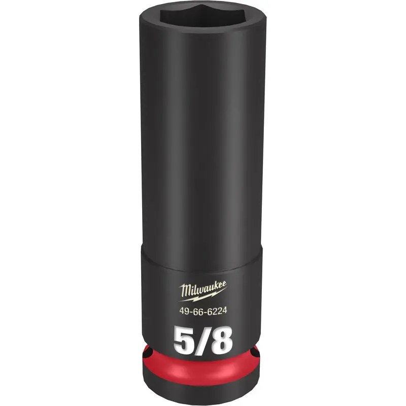 Milwaukee 49-66-6224 SHOCKWAVE Impact Duty 1/2-Inch Drive 5/8-Inch Deep 6 Point Socket