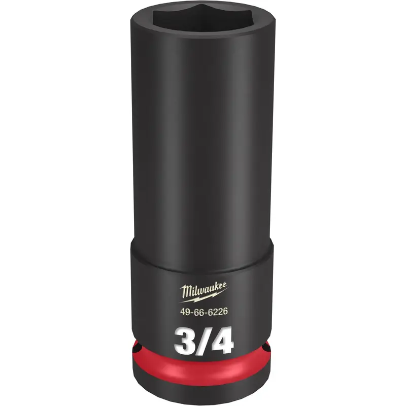 Milwaukee 49-66-6226 SHOCKWAVE Impact Duty 1/2-Inch Drive 3/4-Inch Deep 6 Point Socket
