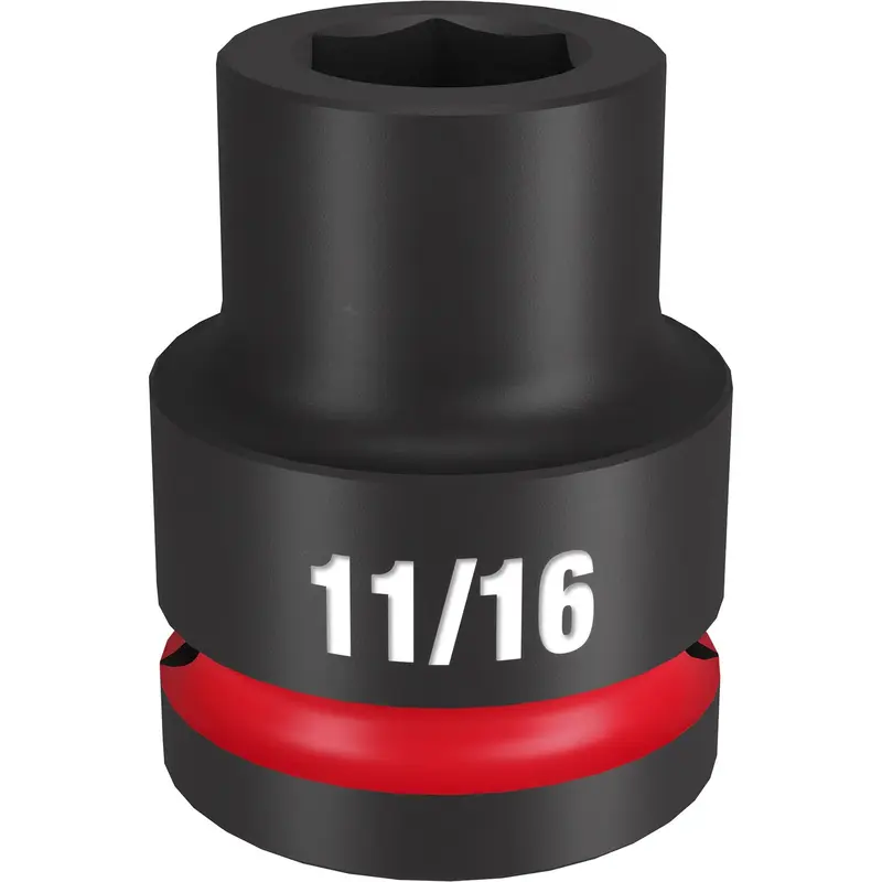 Milwaukee 49-66-6302 SHOCKWAVE Impact Duty 3/4-Inch Drive 11/16-Inch Standard 6 Point Socket