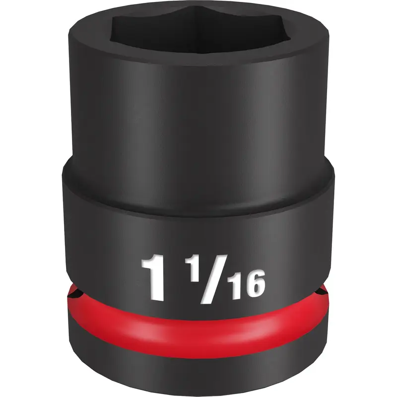 Milwaukee 49-66-6308 SHOCKWAVE Impact Duty 3/4-Inch Drive 1-1/16-Inch Standard 6 Point Socket