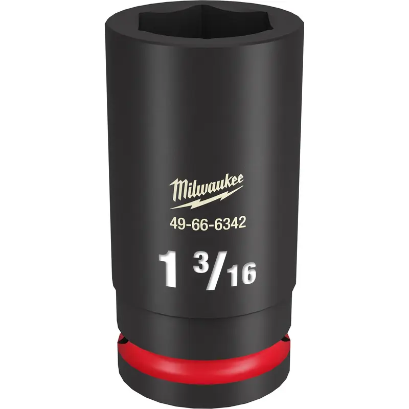 Milwaukee 49-66-6342 SHOCKWAVE Impact Duty 3/4-Inch Drive 1-3/16-Inch Deep 6 Point Socket