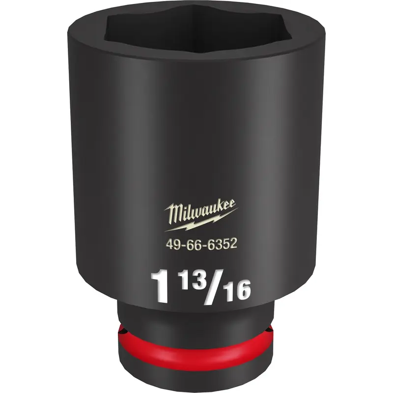 Milwaukee 49-66-6352 SHOCKWAVE Impact Duty 3/4-Inch Drive 1-13/16-Inch Deep 6 Point Socket