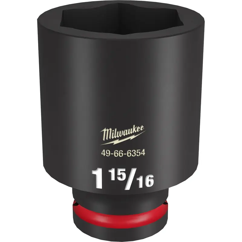 Milwaukee 49-66-6354 SHOCKWAVE Impact Duty 3/4-Inch Drive 1-15/16-Inch Deep 6 Point Socket