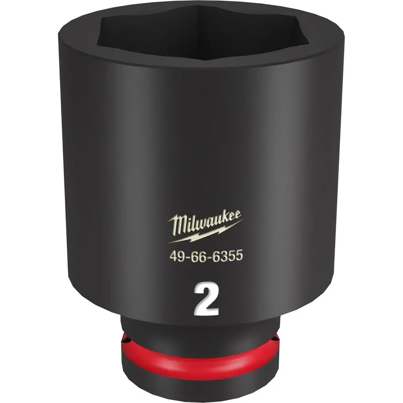 Milwaukee 49-66-6355 SHOCKWAVE Impact Duty 3/4-Inch Drive 2-Inch Deep 6 Point Socket