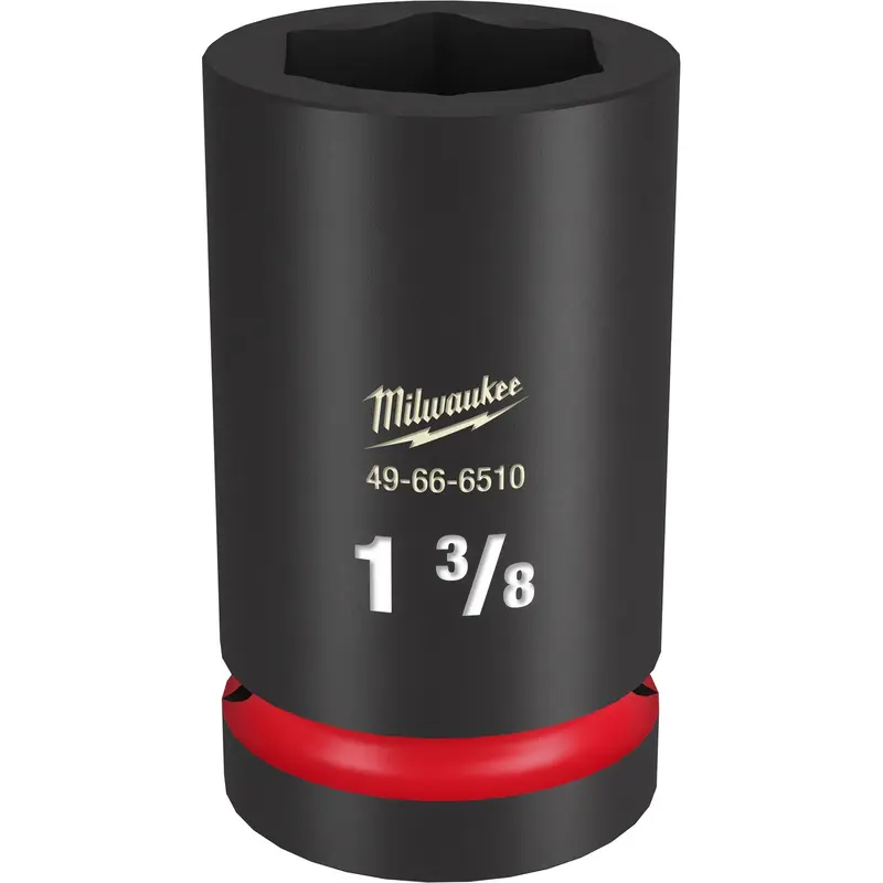 Milwaukee 49-66-6510 SHOCKWAVE Impact Duty 1-Inch Drive 1-3/8-Inch Deep 6 Point Socket